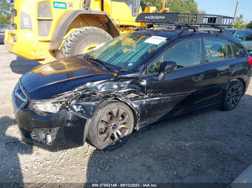2016 SUBARU IMPREZA WAGON 2.0I SPORT PREMIUM - JF1GPAP60G8296567