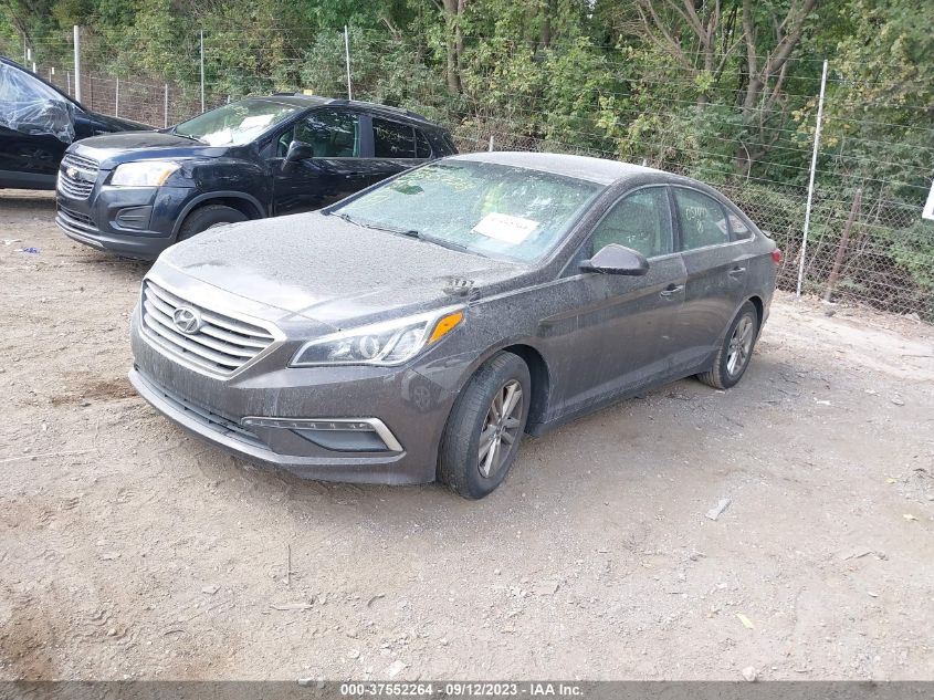 2015 HYUNDAI SONATA 2.4L SE - 5NPE24AFXFH051043