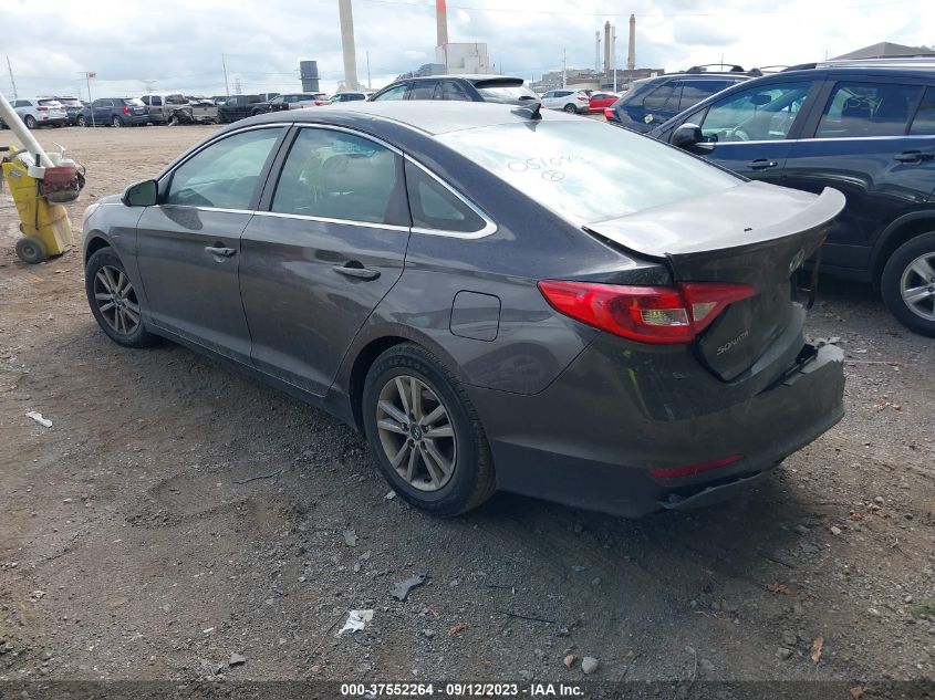 2015 HYUNDAI SONATA 2.4L SE - 5NPE24AFXFH051043