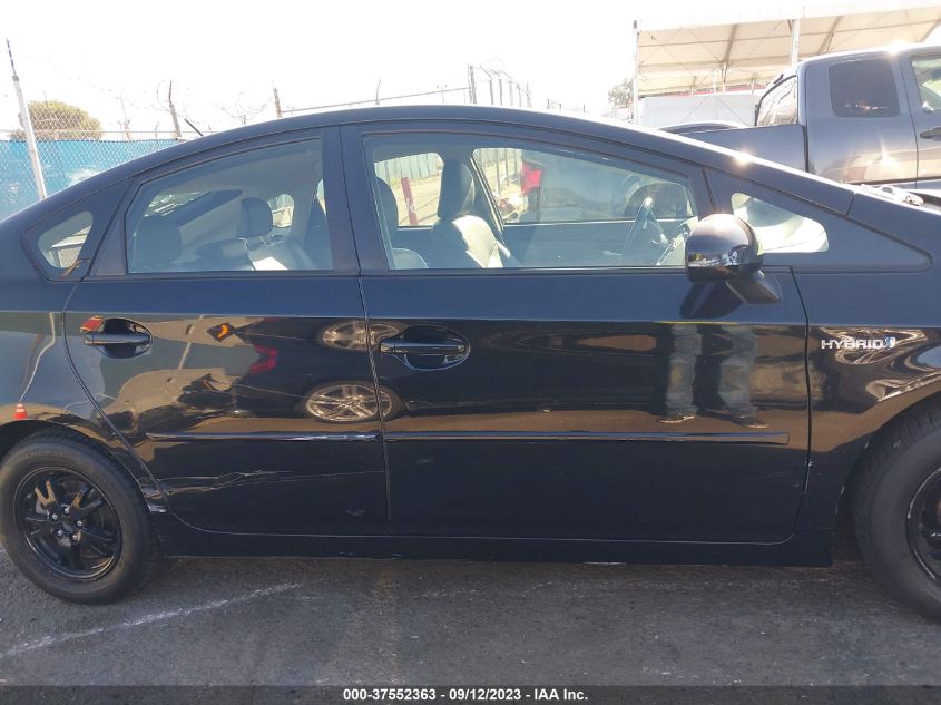 2013 TOYOTA PRIUS ONE/TWO/THREE/FOUR/FIVE - JTDKN3DUXD5654800