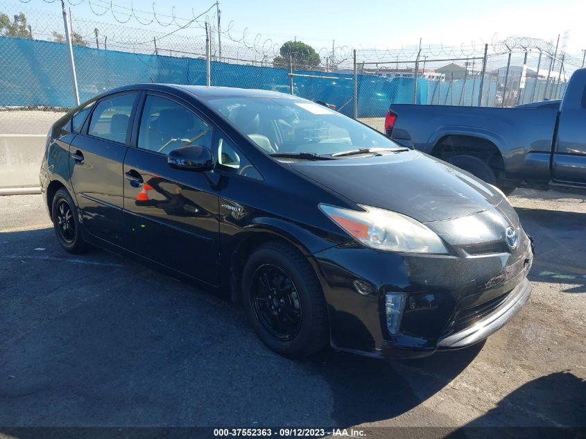 2013 TOYOTA PRIUS ONE/TWO/THREE/FOUR/FIVE - JTDKN3DUXD5654800