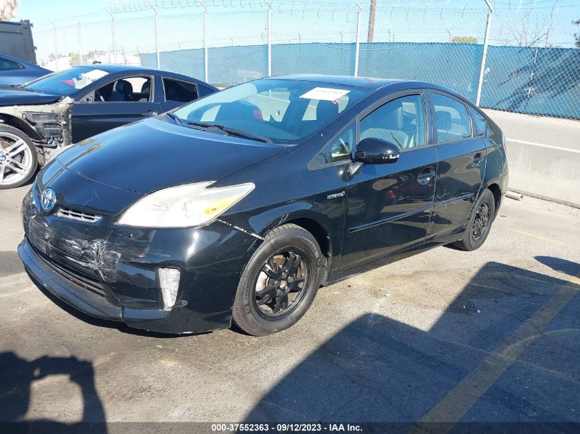 2013 TOYOTA PRIUS ONE/TWO/THREE/FOUR/FIVE - JTDKN3DUXD5654800