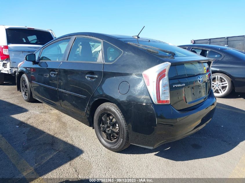 2013 TOYOTA PRIUS ONE/TWO/THREE/FOUR/FIVE - JTDKN3DUXD5654800