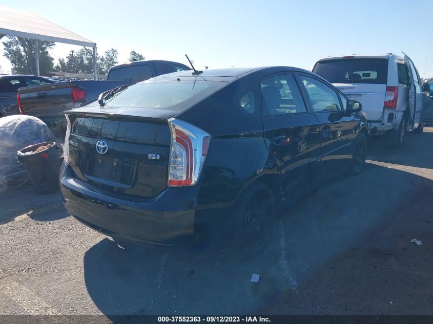 2013 TOYOTA PRIUS ONE/TWO/THREE/FOUR/FIVE - JTDKN3DUXD5654800