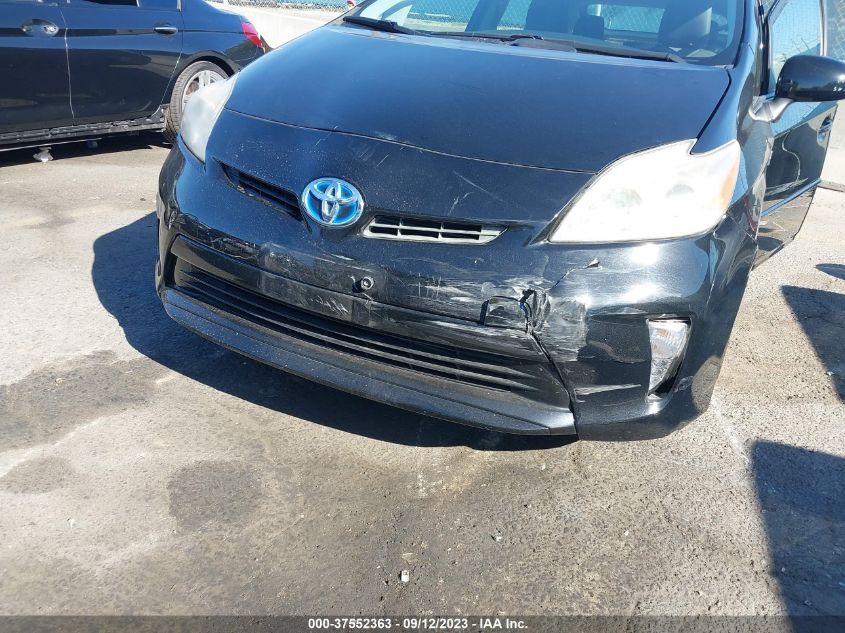 2013 TOYOTA PRIUS ONE/TWO/THREE/FOUR/FIVE - JTDKN3DUXD5654800