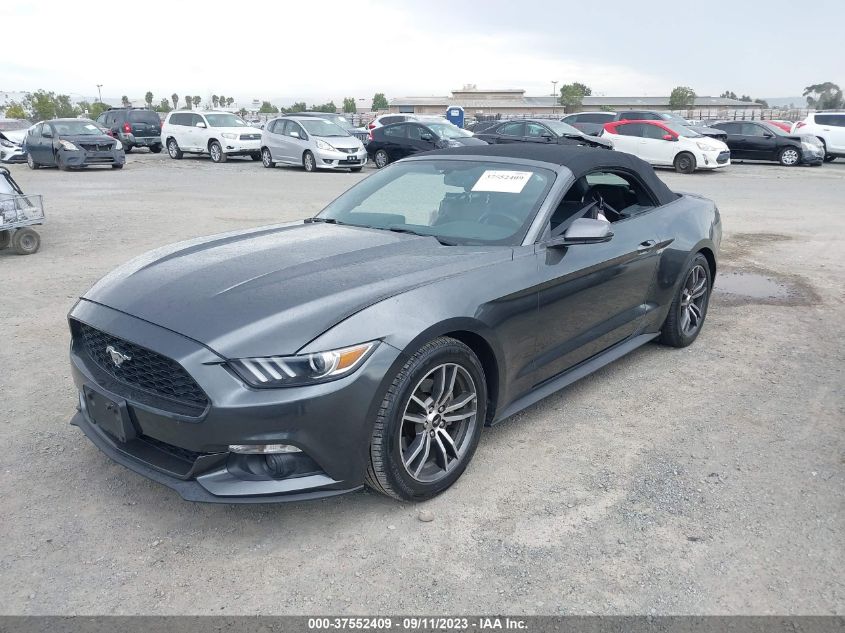 2017 FORD MUSTANG ECOBOOST PREMIUM - 1FATP8UH1H5273041