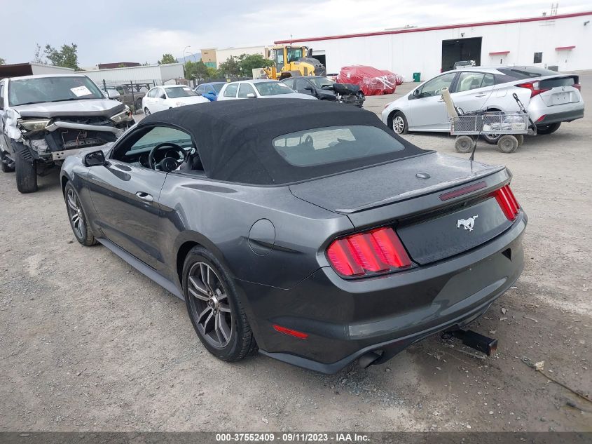 2017 FORD MUSTANG ECOBOOST PREMIUM - 1FATP8UH1H5273041