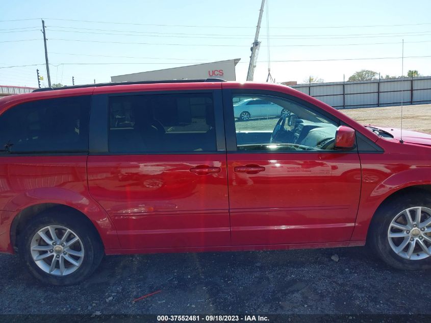 2014 DODGE GRAND CARAVAN SXT - 2C4RDGCG5ER213634