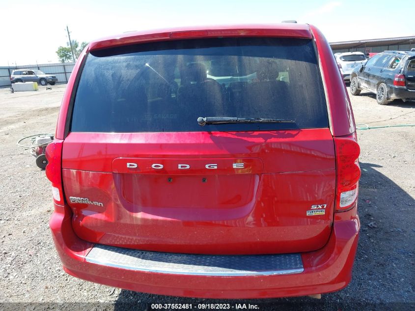 2014 DODGE GRAND CARAVAN SXT - 2C4RDGCG5ER213634