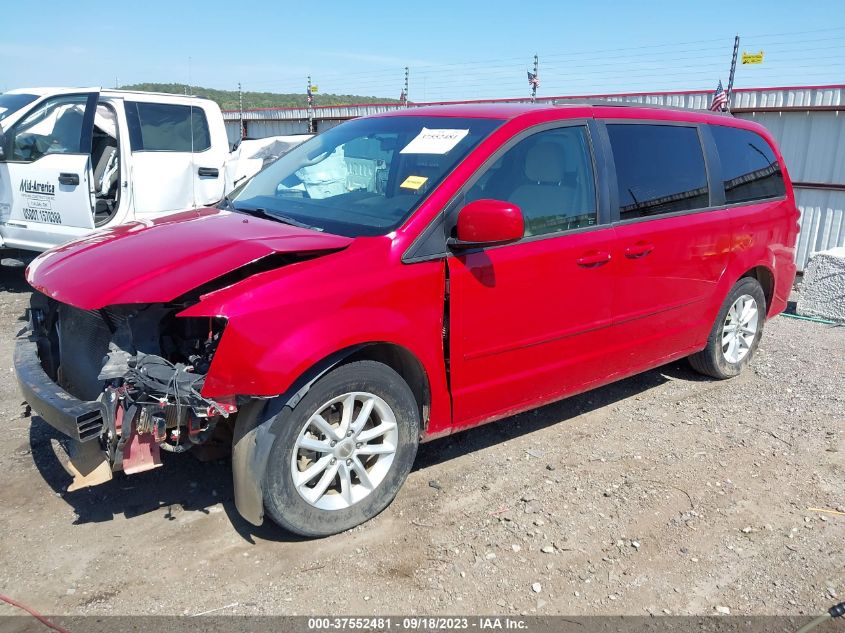 2014 DODGE GRAND CARAVAN SXT - 2C4RDGCG5ER213634