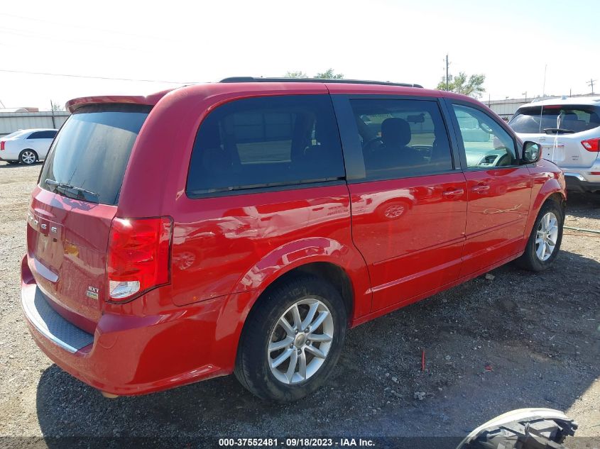 2014 DODGE GRAND CARAVAN SXT - 2C4RDGCG5ER213634