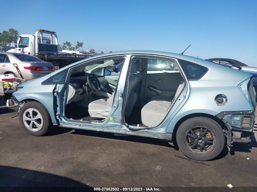2013 TOYOTA PRIUS ONE/TWO/THREE/FOUR/FIVE - JTDKN3DU5D1622313