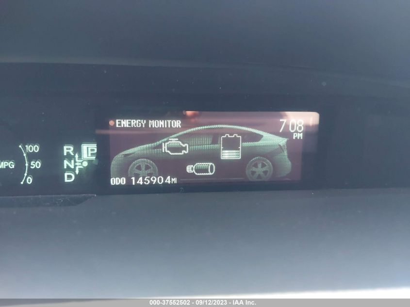 2013 TOYOTA PRIUS ONE/TWO/THREE/FOUR/FIVE - JTDKN3DU5D1622313
