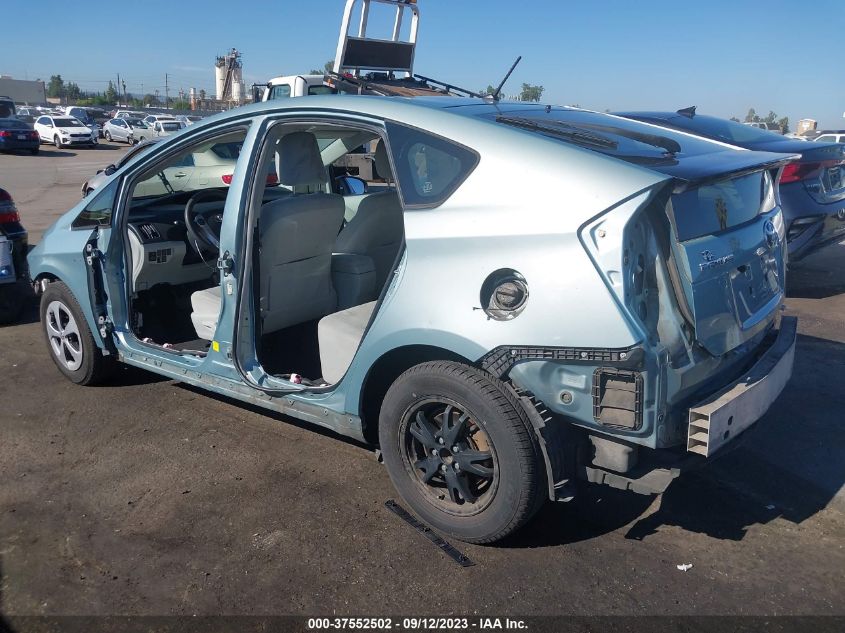 2013 TOYOTA PRIUS ONE/TWO/THREE/FOUR/FIVE - JTDKN3DU5D1622313