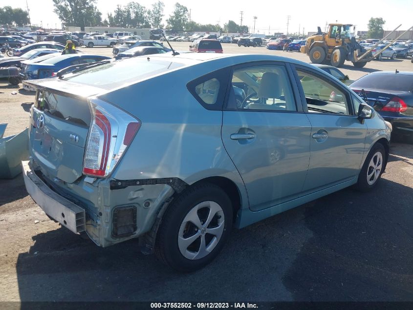 2013 TOYOTA PRIUS ONE/TWO/THREE/FOUR/FIVE - JTDKN3DU5D1622313