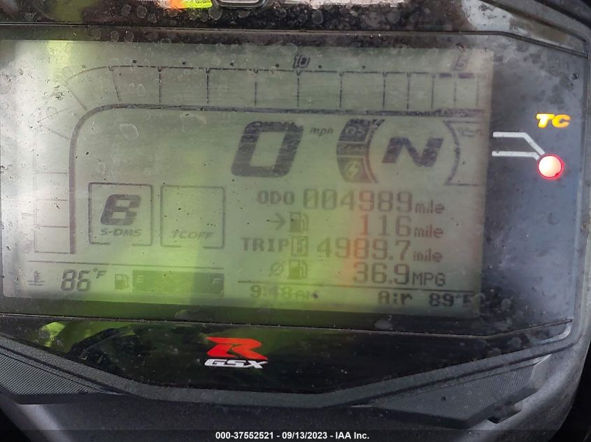 2023 SUZUKI GSX-R1000 JS1DM11B1P7100163