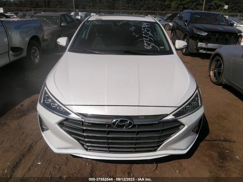 2020 HYUNDAI ELANTRA LIMITED - 5NPD84LF1LH501066