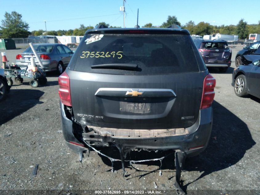 2017 CHEVROLET EQUINOX PREMIER - 2GNFLGEK2H6290160