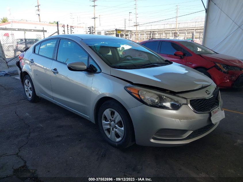 2014 KIA FORTE LX - KNAFK4A6XE5186412