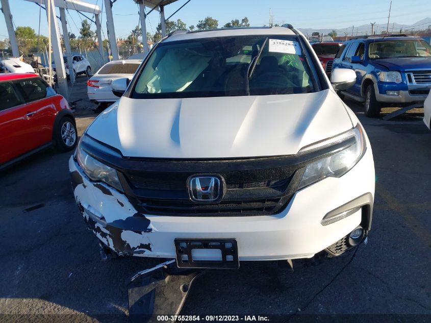 2021 HONDA PILOT SE - 5FNYF5H29MB011932