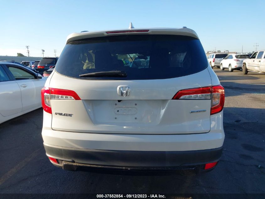 2021 HONDA PILOT SE - 5FNYF5H29MB011932