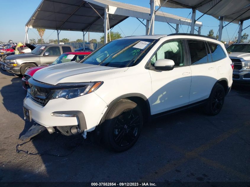 2021 HONDA PILOT SE - 5FNYF5H29MB011932