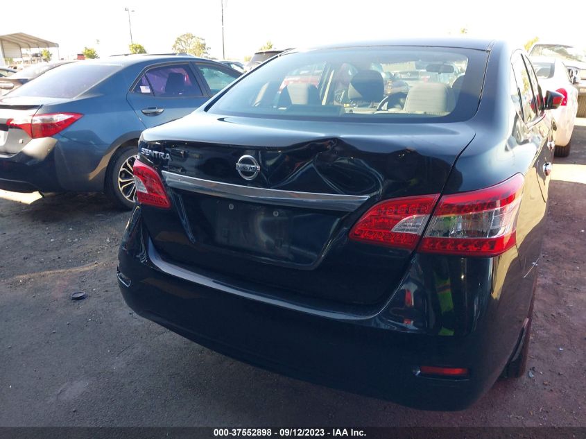 2015 NISSAN SENTRA S - 3N1AB7AP7FY329282