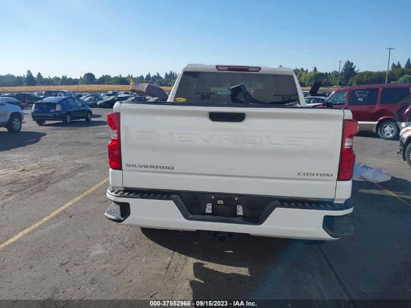 2022 CHEVROLET SILVERADO 1500 CUSTOM - 1GCPDBEK6NZ594699