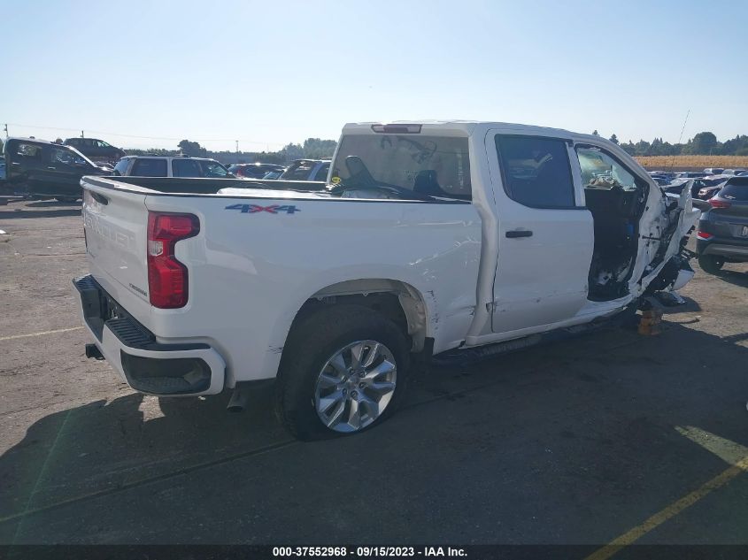 2022 CHEVROLET SILVERADO 1500 CUSTOM - 1GCPDBEK6NZ594699