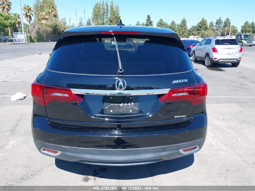 2015 ACURA MDX TECH PKG - 5FRYD4H43FB023321