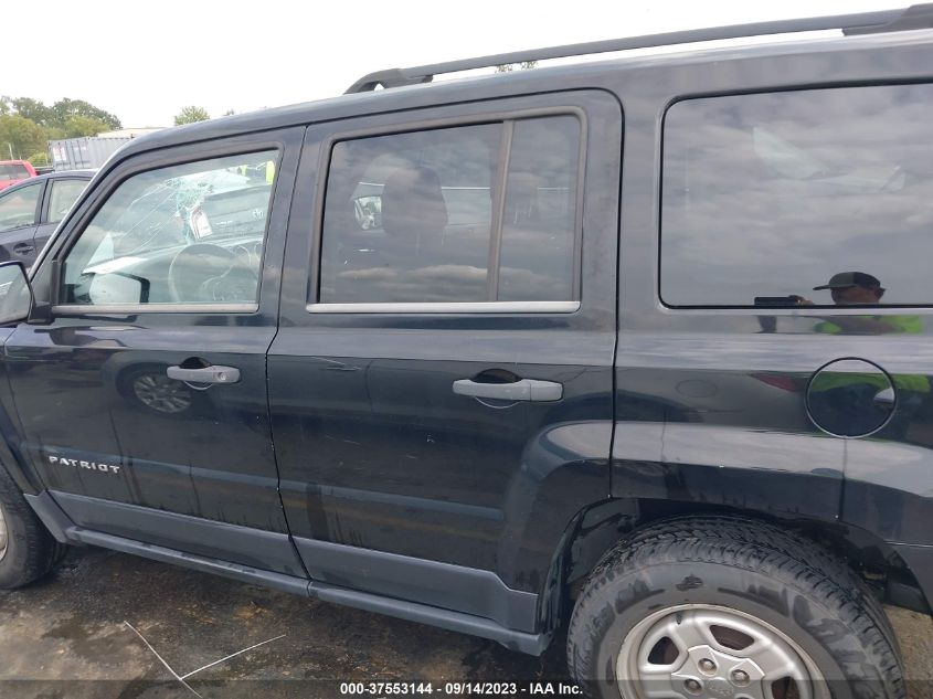 2014 JEEP PATRIOT SPORT - 1C4NJPBA2ED524378