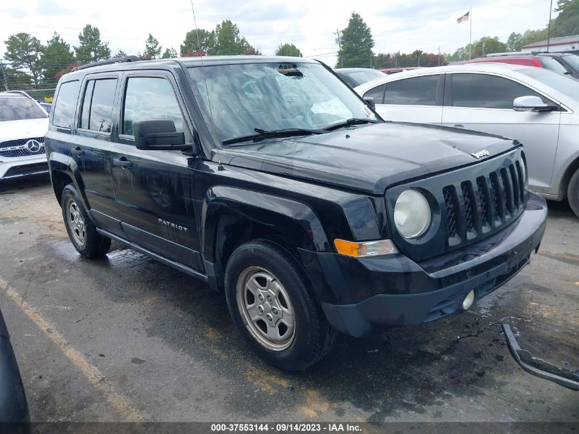 2014 JEEP PATRIOT SPORT - 1C4NJPBA2ED524378