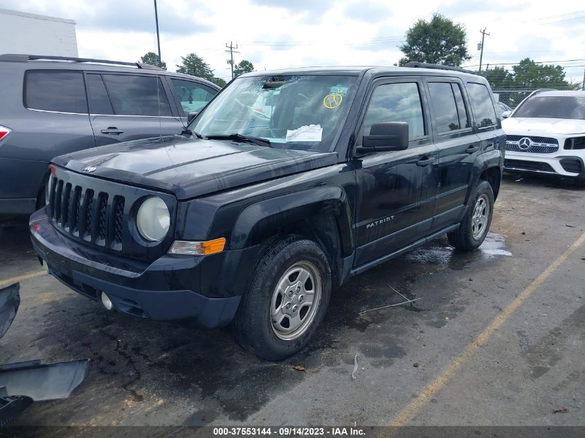 2014 JEEP PATRIOT SPORT - 1C4NJPBA2ED524378