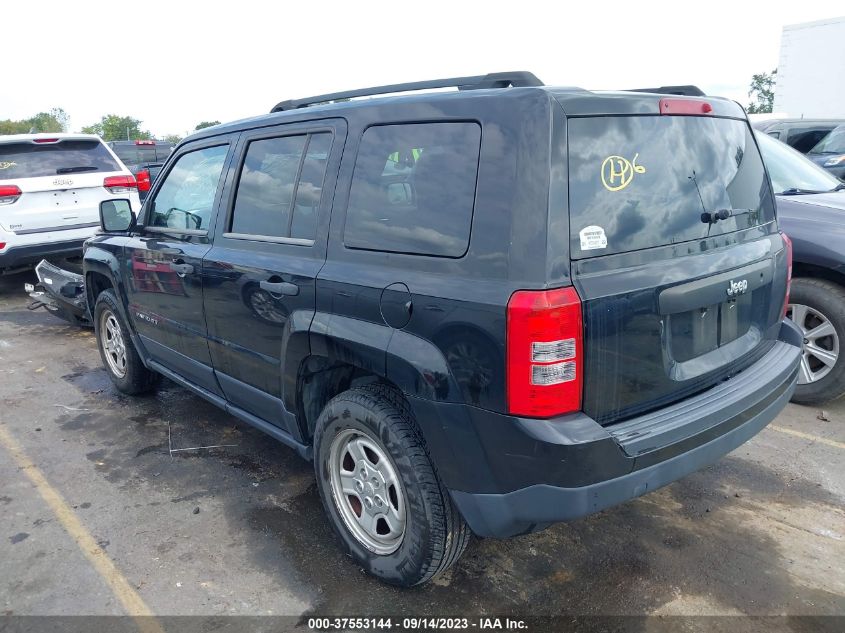 2014 JEEP PATRIOT SPORT - 1C4NJPBA2ED524378