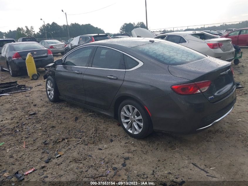 2015 CHRYSLER 200 C - 1C3CCCCB7FN554042