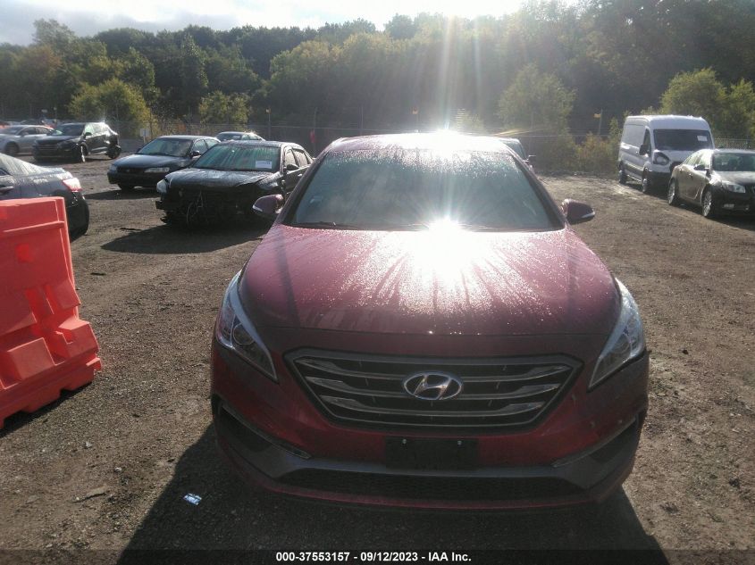 2015 HYUNDAI SONATA 2.4L SPORT - 5NPE34AF6FH161780