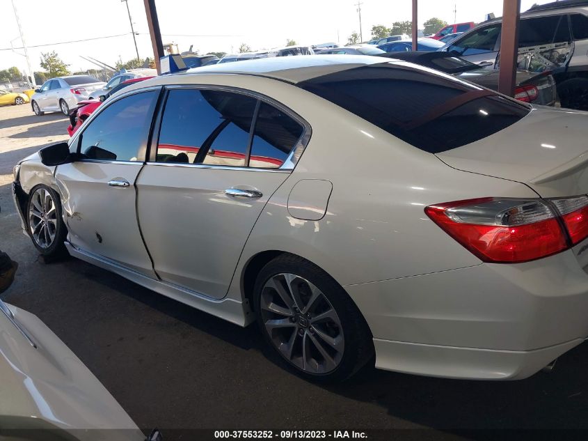 2015 HONDA ACCORD SEDAN SPORT - 1HGCR2F58FA113569