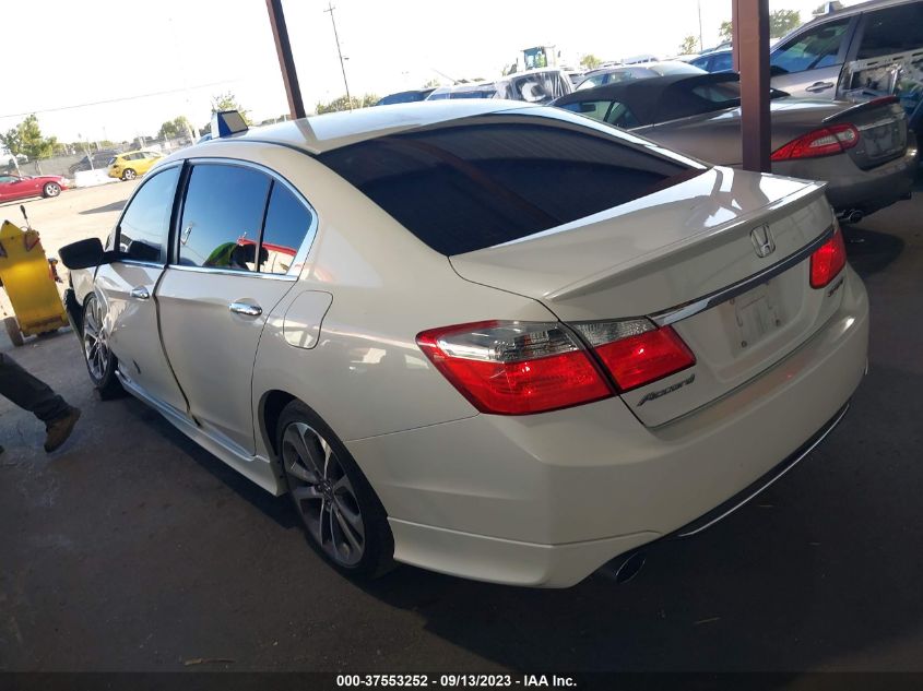 2015 HONDA ACCORD SEDAN SPORT - 1HGCR2F58FA113569