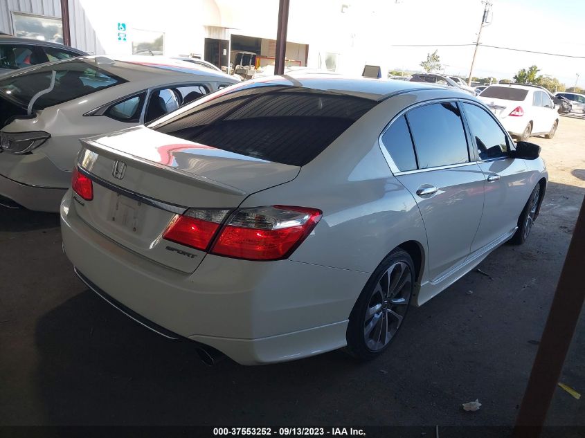 2015 HONDA ACCORD SEDAN SPORT - 1HGCR2F58FA113569