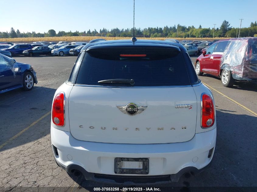 2014 MINI COUNTRYMAN COOPER S WMWZC3C51EWP27396