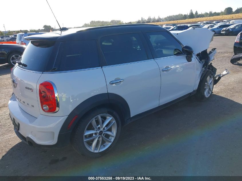 2014 MINI COUNTRYMAN COOPER S WMWZC3C51EWP27396