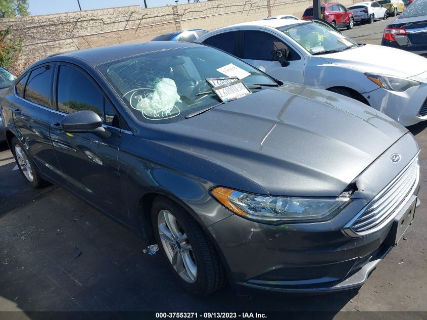 2018 FORD FUSION SE - 3FA6P0HD9JR232679