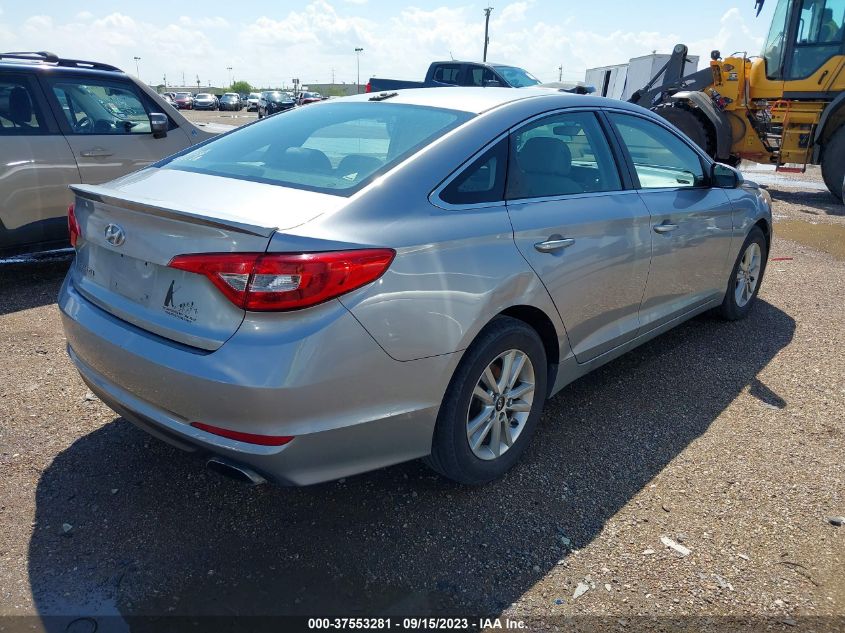 2015 HYUNDAI SONATA 2.4L SE - 5NPE24AF2FH064532