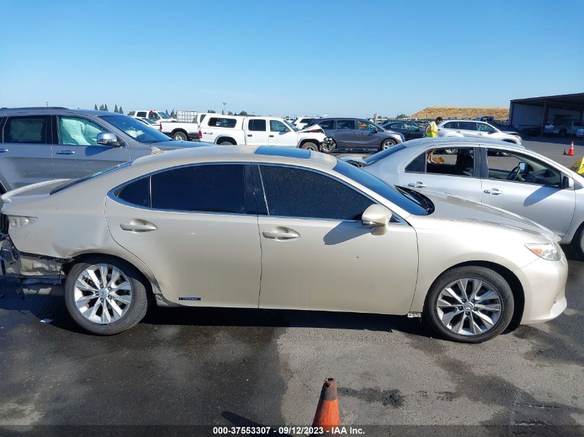 2014 LEXUS ES 300H HYBRID - JTHBW1GG2E2072344