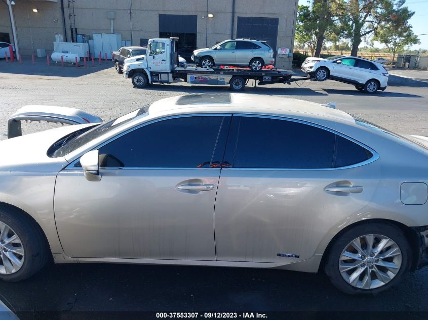 2014 LEXUS ES 300H HYBRID - JTHBW1GG2E2072344