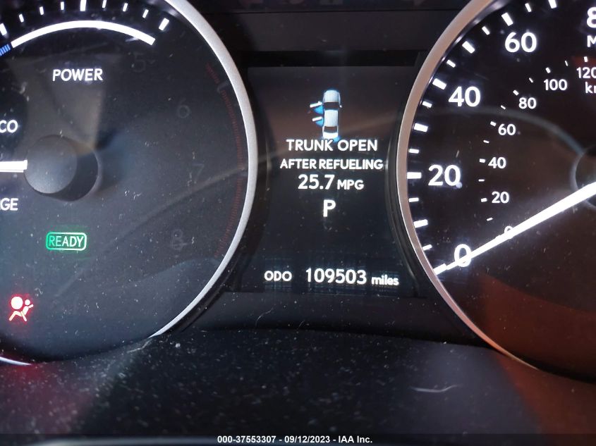 2014 LEXUS ES 300H HYBRID - JTHBW1GG2E2072344
