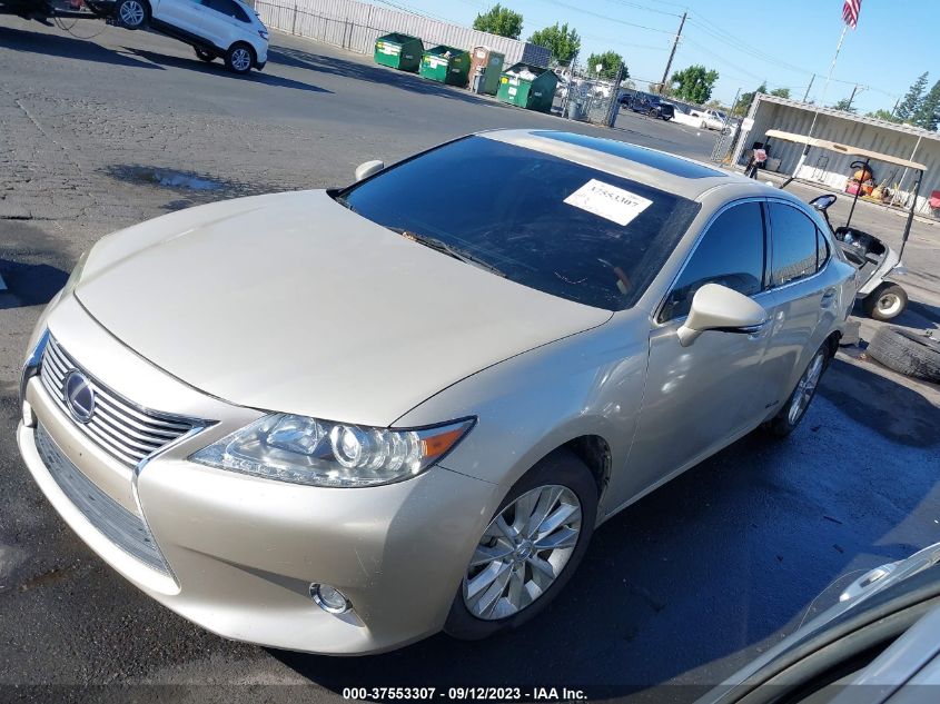 2014 LEXUS ES 300H HYBRID - JTHBW1GG2E2072344