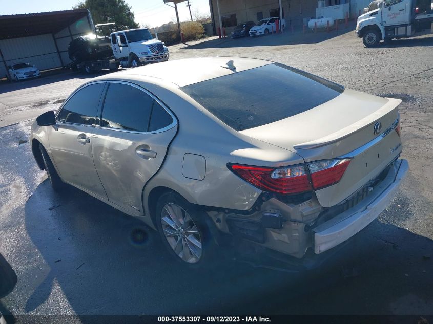 2014 LEXUS ES 300H HYBRID - JTHBW1GG2E2072344