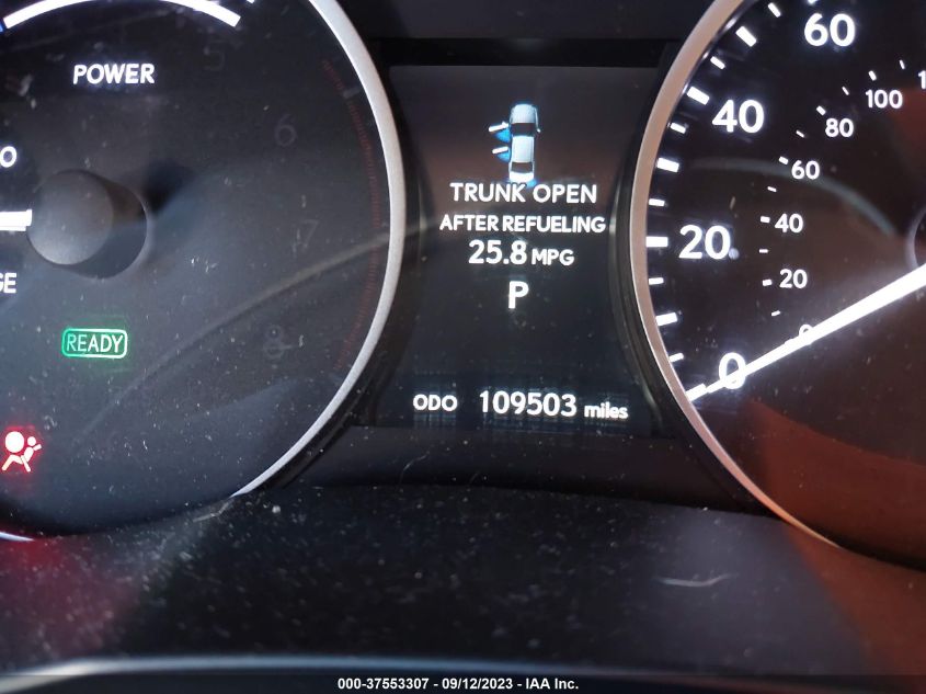 2014 LEXUS ES 300H HYBRID - JTHBW1GG2E2072344