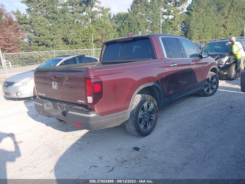 VIN 5FPYK3F7XKB016995 2019 HONDA RIDGELINE RTL-E